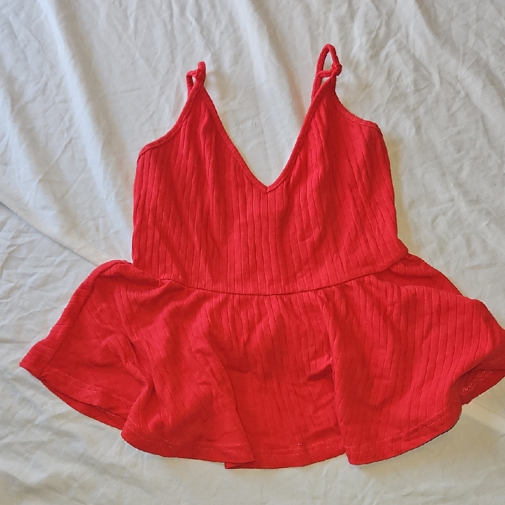 3 Shirts Listed SHEIN Pink Ruffled Blouse - Picture 3 of 3